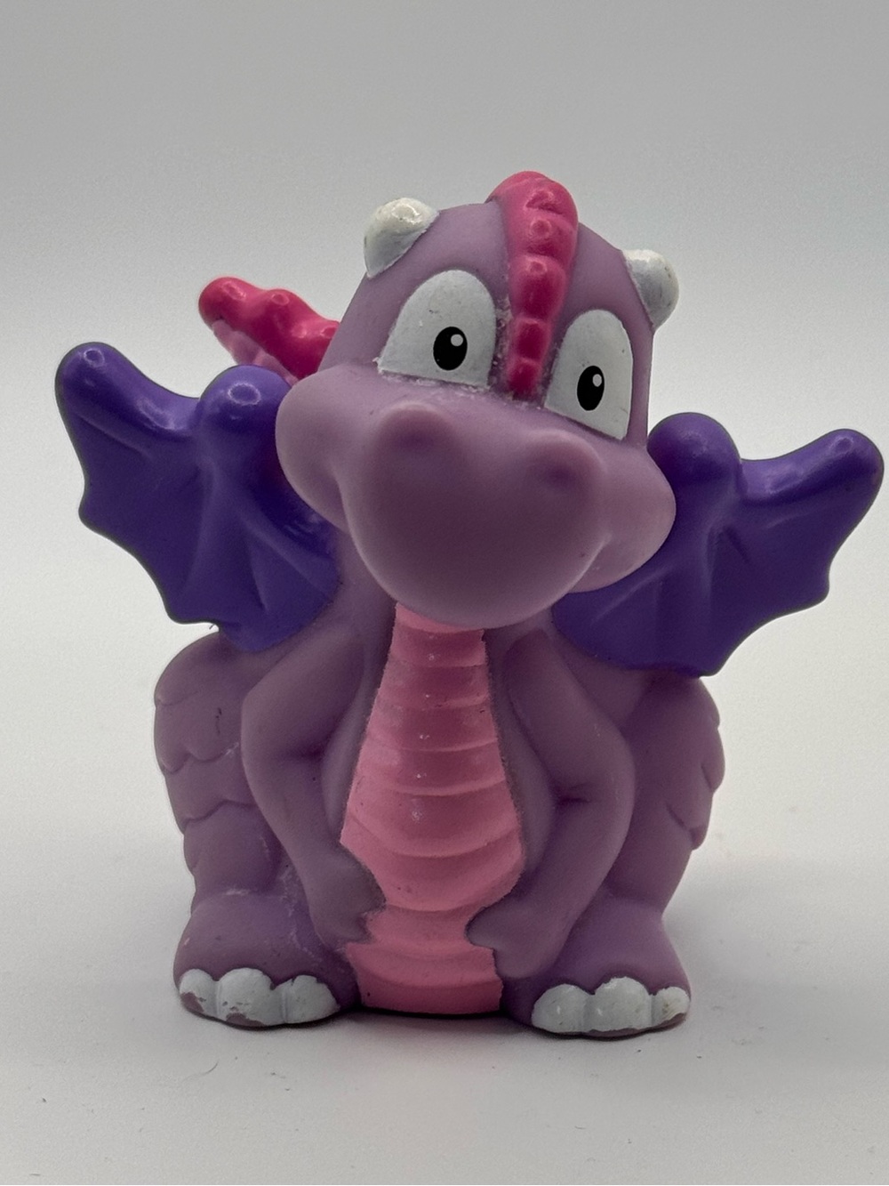 Fisher Price 2008 Purple and Pink Dragon from Fairytale Castle